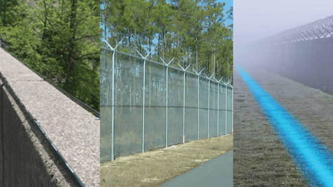 FiberPatrol 울타리 설치