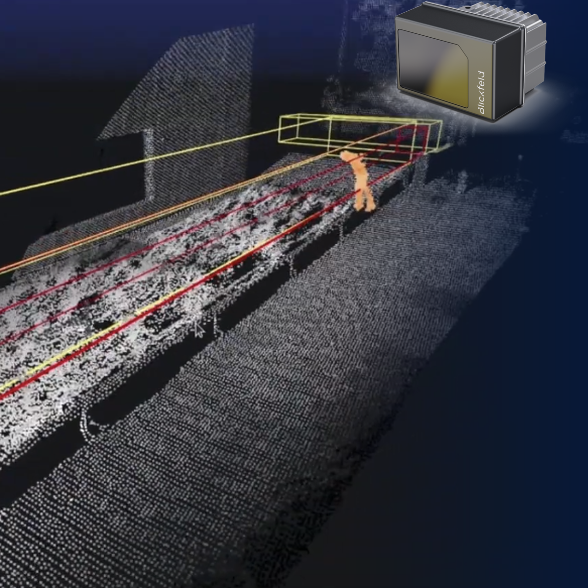 3D LiDAR 내부 구역 감시 현장